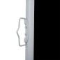 vidaXL Toldo lateral retráctil negro 160x600 cm vidaXL Toldo lateral retráctil negro 160x600 cm