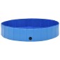 vidaXL Piscina para perros plegable PVC azul 160x30 cm vidaXL Piscina para perros plegable PVC azul 160x30 cm