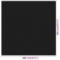 vidaXL Alfombra para tienda de campaña HDPE negro 400x400 cm
