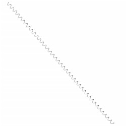 vidaXL Espirales de gaviones 24 unidades acero galvanizado 100 cm