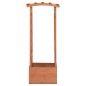 vidaXL Jardinera enrejada con arco madera de abeto 49x39x117 cm vidaXL Jardinera enrejada con arco madera de abeto 49x39x117 cm