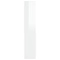 vidaXL Mueble zapatero de aglomerado blanco brillante 54x34x183 cm vidaXL Mueble zapatero de aglomerado blanco brillante 54x34x183 cm