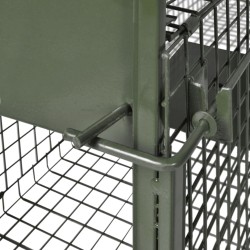 vidaXL Trampa para animales vivos 2 puertas