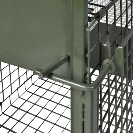 vidaXL Trampa para animales vivos 2 puertas