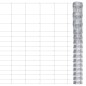 vidaXL Valla de jardín de acero galvanizado plateado 50x1,6 m vidaXL Valla de jardín de acero galvanizado plateado 50x1,6 m