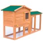 vidaXL Casa de animales grande jaula conejera de madera vidaXL Casa de animales grande jaula conejera de madera