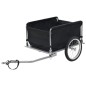 vidaXL Remolque para bicicletas negro y amarillo 65 kg vidaXL Remolque para bicicletas negro y amarillo 65 kg