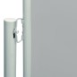 vidaXL Toldo lateral retráctil para patio gris 140x600 cm vidaXL Toldo lateral retráctil para patio gris 140x600 cm