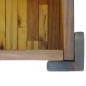 vidaXL Arriate de madera maciza de acacia vidaXL Arriate de madera maciza de acacia