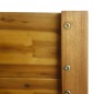 vidaXL Arriate de madera maciza de acacia vidaXL Arriate de madera maciza de acacia