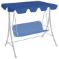 vidaXL Dosel de repuesto columpio de jardín azul 188/168x145/110 cm vidaXL Dosel de repuesto columpio de jardín azul 188/168x145/110 cm