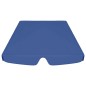 vidaXL Dosel de repuesto columpio de jardín azul 188/168x145/110 cm vidaXL Dosel de repuesto columpio de jardín azul 188/168x145/110 cm