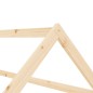 vidaXL Estructura de cama infantil de madera maciza de pino 70x140 cm vidaXL Estructura de cama infantil de madera maciza de pino 70x140 cm