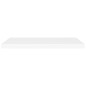 vidaXL Estante flotante de pared MDF blanco 80x23,5x3,8 cm