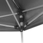 vidaXL Carpa desplegable hexagonal 6 paredes laterales gris 3,6x3,1 m vidaXL Carpa desplegable hexagonal 6 paredes laterales gris 3,6x3,1 m