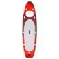 vidaXL Set de tabla de paddle surf hinchable rojo 330x76x10 cm vidaXL Set de tabla de paddle surf hinchable rojo 330x76x10 cm