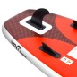 vidaXL Set de tabla de paddle surf hinchable rojo 330x76x10 cm vidaXL Set de tabla de paddle surf hinchable rojo 330x76x10 cm