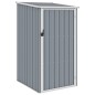 vidaXL Cobertizo de jardín gris acero galvanizado 87x98x159 cm vidaXL Cobertizo de jardín gris acero galvanizado 87x98x159 cm