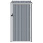 vidaXL Cobertizo de jardín gris acero galvanizado 87x98x159 cm vidaXL Cobertizo de jardín gris acero galvanizado 87x98x159 cm