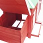 vidaXL Gallinero con ponedero madera maciza abeto rojo 190x72x102 cm vidaXL Gallinero con ponedero madera maciza abeto rojo 190x72x102 cm
