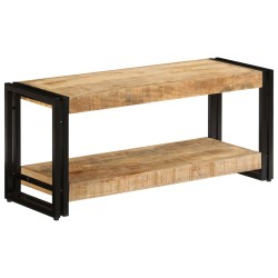 vidaXL Mueble para la TV madera maciza de mango 90x30x40 cm
