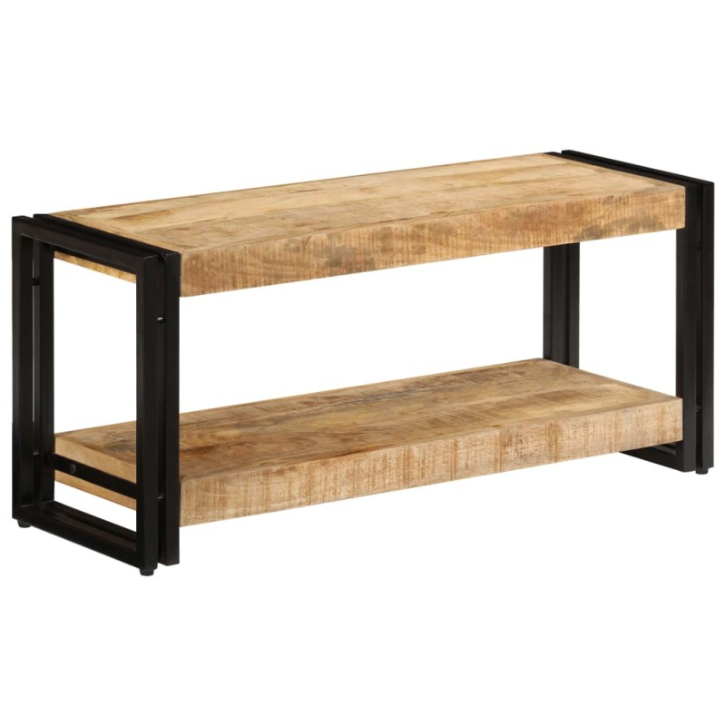 vidaXL Mueble para la TV madera maciza de mango 90x30x40 cm