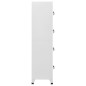 vidaXL Armario taquilla con 4 compartimentos 38x45x180 cm vidaXL Armario taquilla con 4 compartimentos 38x45x180 cm