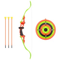 vidaXL Set de tiro con arco para niños de 5 piezas 68 cm