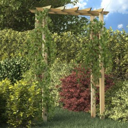 vidaXL Pérgola/Arco de rosas madera impregnada 150x60x204 cm