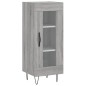 vidaXL Aparador alto madera contrachapada gris Sonoma 34,5x34x180 cm vidaXL Aparador alto madera contrachapada gris Sonoma 34,5x34x180 cm