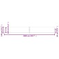 vidaXL Toldo lateral retráctil crema 140x1000 cm vidaXL Toldo lateral retráctil crema 140x1000 cm