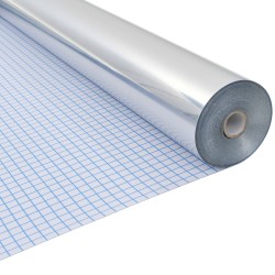 vidaXL Lámina privacidad de espejo reflectante autoadhesiva 0,9x20 m