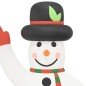 vidaXL Muñeco de nieve inflable de Navidad con LED 805 cm vidaXL Muñeco de nieve inflable de Navidad con LED 805 cm