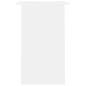 vidaXL Escritorio de madera contrachapada blanco 90x50x74 cm vidaXL Escritorio de madera contrachapada blanco 90x50x74 cm
