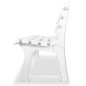 vidaXL Banco de jardín 145,5 cm plástico blanco vidaXL Banco de jardín 145,5 cm plástico blanco