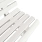 vidaXL Banco de jardín 145,5 cm plástico blanco vidaXL Banco de jardín 145,5 cm plástico blanco