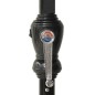 vidaXL Sombrilla con LED y poste de acero negro 2x3 m vidaXL Sombrilla con LED y poste de acero negro 2x3 m