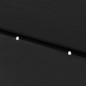 vidaXL Sombrilla con LED y poste de acero negro 2x3 m vidaXL Sombrilla con LED y poste de acero negro 2x3 m