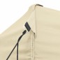 vidaXL Carpa pleglable Pop-up 3x6 m blanco crema vidaXL Carpa pleglable Pop-up 3x6 m blanco crema