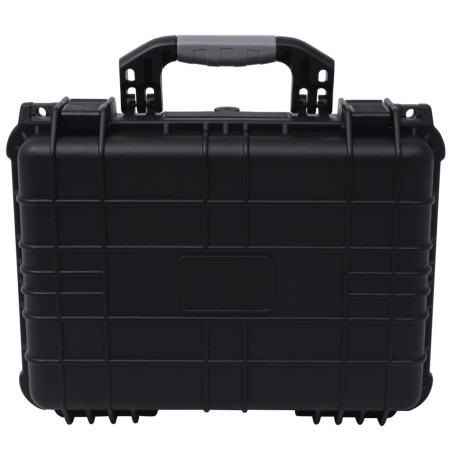 vidaXL Maletín protector de equipo negro 40,6x33x17,4 cm  