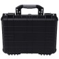 vidaXL Maletín protector de equipo negro 40,6x33x17,4 cm vidaXL Maletín protector de equipo negro 40,6x33x17,4 cm