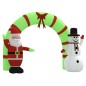 vidaXL Puerta de arco inflable de Navidad con LED 270 cm vidaXL Puerta de arco inflable de Navidad con LED 270 cm
