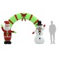 vidaXL Puerta de arco inflable de Navidad con LED 270 cm vidaXL Puerta de arco inflable de Navidad con LED 270 cm