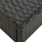 vidaXL Mesita de centro de ratán sintético negro 50x50x47 cm vidaXL Mesita de centro de ratán sintético negro 50x50x47 cm