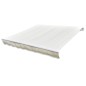 vidaXL Toldo de lona blanco crema 4x3 m (sin estructura)