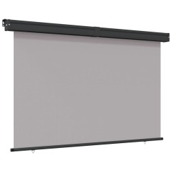 vidaXL Toldo lateral de balcón gris 175x250 cm