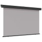 vidaXL Toldo lateral de balcón gris 175x250 cm
