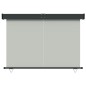 vidaXL Toldo lateral de balcón gris 175x250 cm