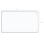 vidaXL Protector contra salpicaduras cocina vidrio templado 90x50 cm