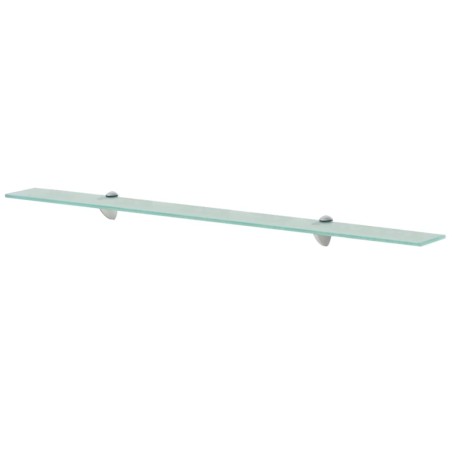 vidaXL Estante flotante de cristal 100x10 cm 8 mm